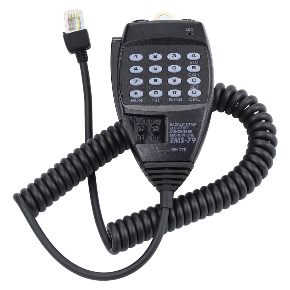 ALINCO EMS-79 8 Pin Backlit Speaker Microphone for ALINCO DR